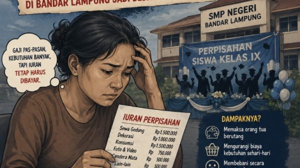 “Tidak Dipaksa tetapi Wajib”, Iuran Perpisahan SMP Negeri di Bandar Lampung Jadi Beban Orang Tua
