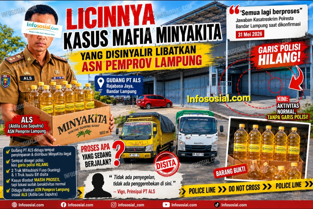 'Licinnya' Kasus Mafia MinyaKita yang Disinyalir Libatkan ASN Pemerintah Provinsi Lampung